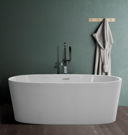 Bồn tắm độc lập Hafele - Nagoya hình bầu dục 1700 - 588.99.620