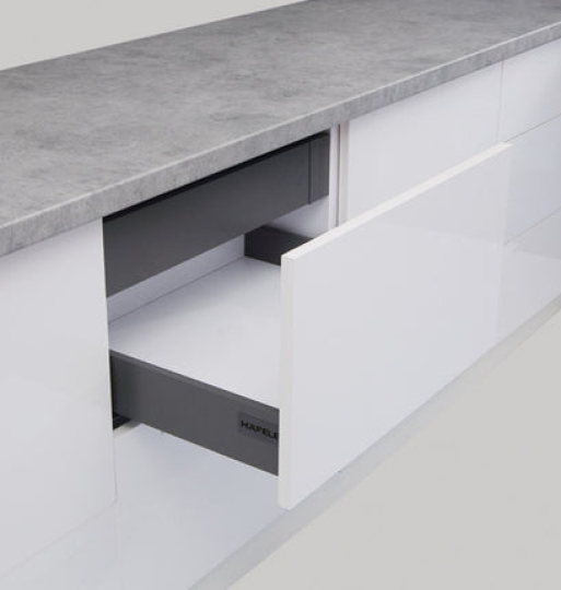 Ray hộp Hafele Alto - S Matrix Box Slim, chiều cao 80mm 552.35.365