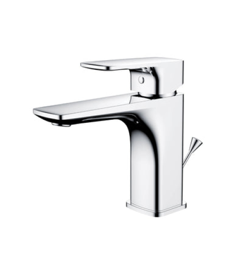 Vòi trộn Hafele Kobe 100 chrome có bộ xả kéo  589.15.001