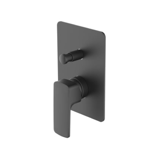 Bộ trộn âm Hafele 2 đường nước Kobe màu đen 589.15.037