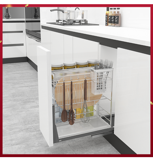 Bộ Đựng Dao Thớt Chai Lọ Sonata 300mm Hafele 549.20.018