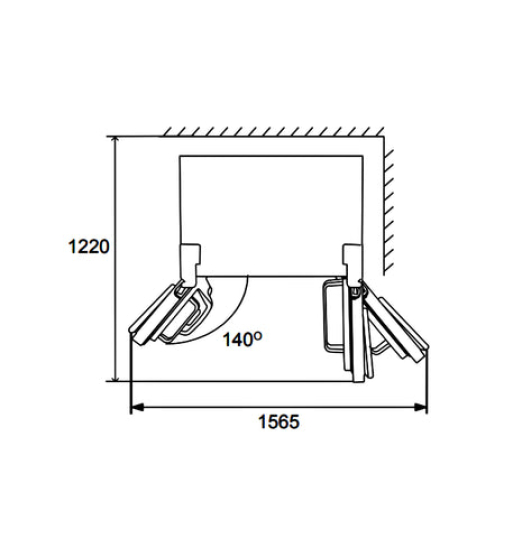 Tủ Lạnh SBS Hafele HF-SB6321FB 534.14.110