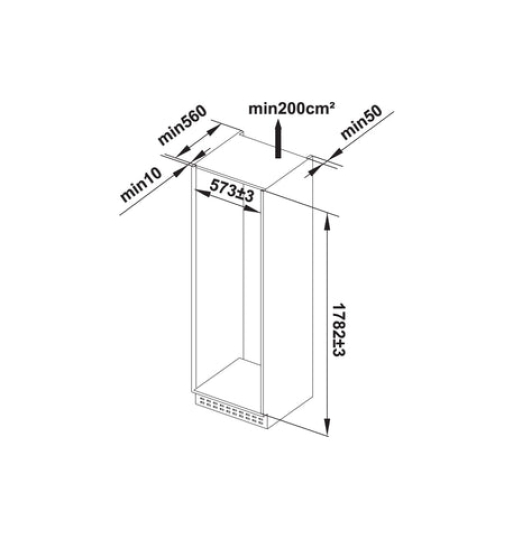 Tủ lạnh âm Hafele HF-BI60X 534.14.080
