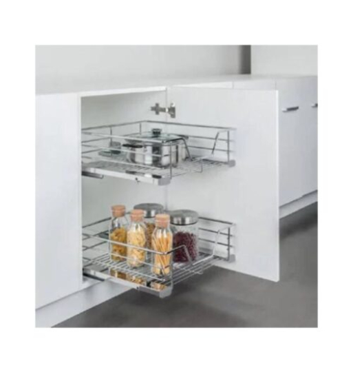 Bộ rổ kéo cho tủ bếp dưới rộng 500mm Hafele 549.03.133