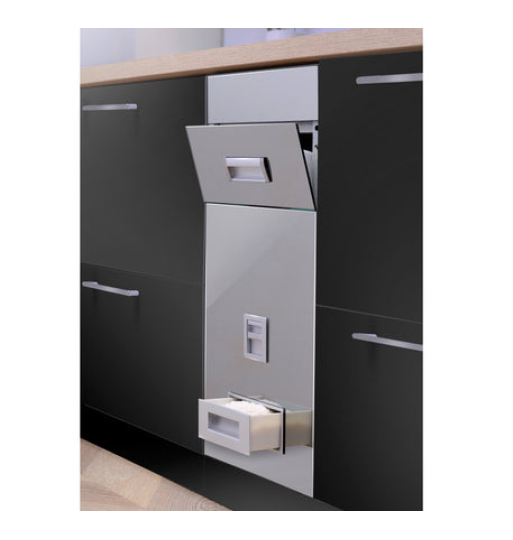 Thùng đựng gạo Hafele âm tủ - Spinto 549.32.744