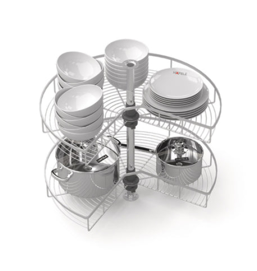 Bộ rổ góc xoay 270 độ Hafele - Mezzo 548.37.011