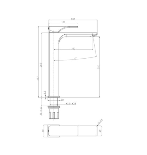 Vòi lavabo Hafele Regal 250 495.61.121