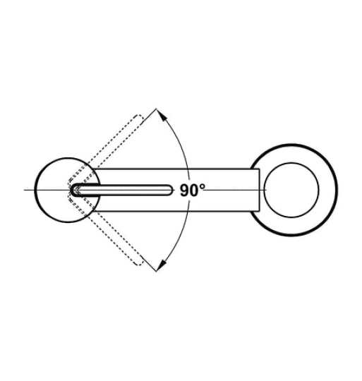 Vòi trộn Roots Hafele 90 bộ xả kéo 589.15.150