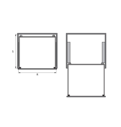 Bộ rổ xoong nồi Hafele - Cappella 549.08.023