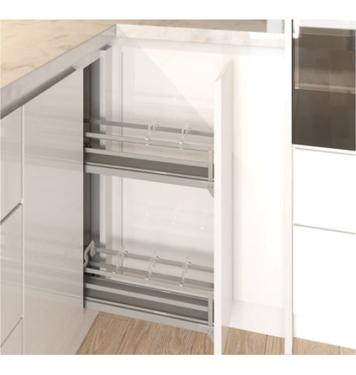 Bộ rổ gia vị Hafele - OMERO 150 ( lắp đặt bên trái ) 549.20.890