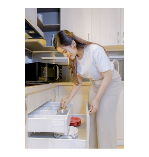 Ray hộp Hafele Alto Matrix Box, chiều cao 135 mm 552.77.085