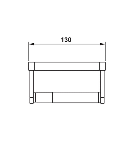 Giá treo giấy vệ sinh Hafele 495.80.231