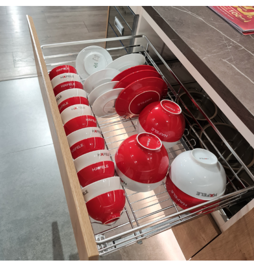 Rổ Đựng Chén Đĩa Cappella 800mm Hafele 549.08.013