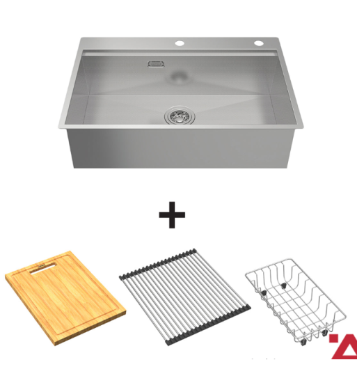 Chậu Rửa Chén Inox HS24-SSN1S-7650 Hafele 567.20.627