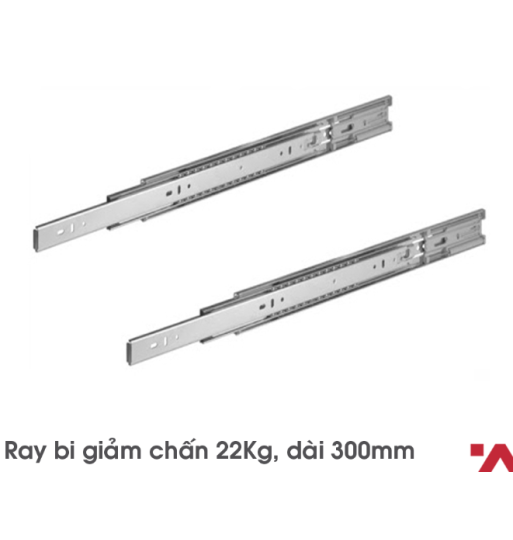 Ray Bi Giảm Chấn 300mm Hafele 420.48.971