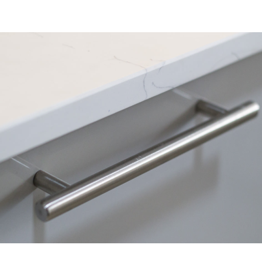 Tay nắm tủ Inox Mờ - D392mm 155.01.407