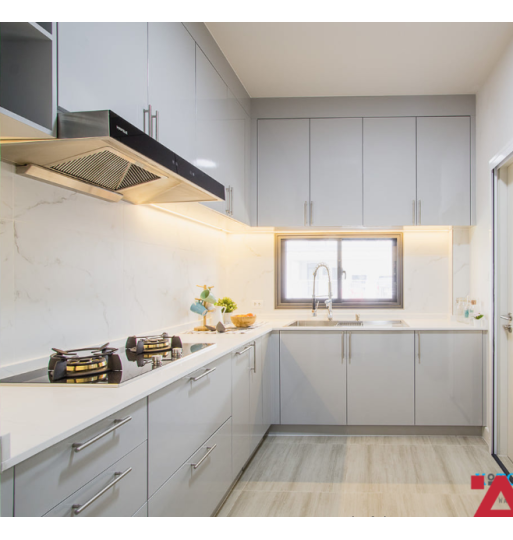 Tay nắm tủ Inox Mờ - D392mm 155.01.407