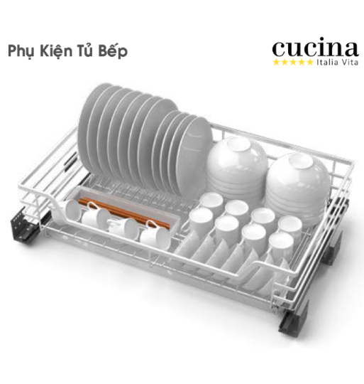 Rổ Đựng Chén Đĩa 800mm Cucina 549.08.847