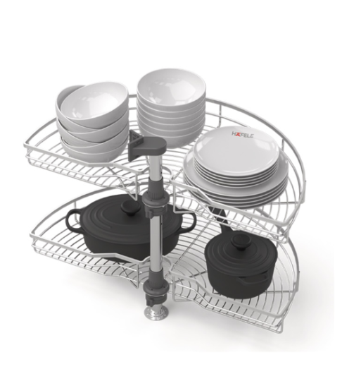 Bộ Rổ Góc Mezzo Xoay 180° Hafele 548.37.001