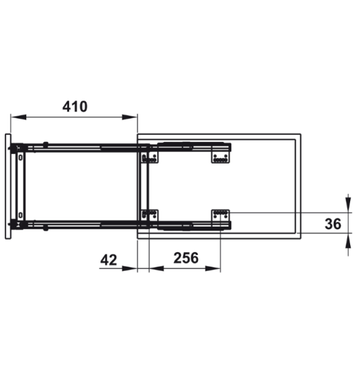 Bộ Rổ Đựng Gia Vị 400mm Hafele 549.20.040