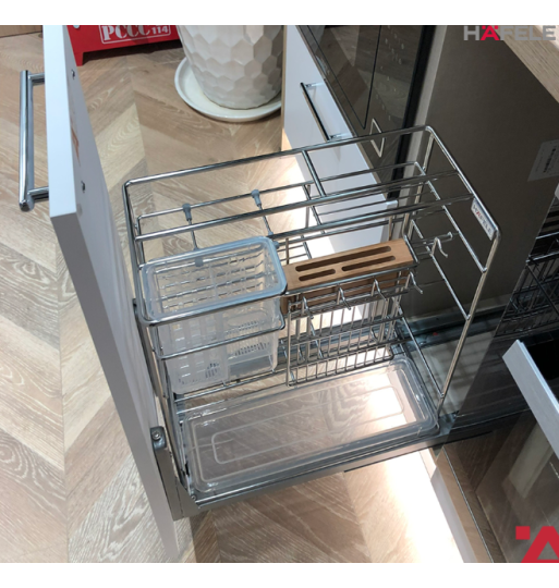 Bộ Đựng Dao Thớt Chai Lọ Sonata 300mm Hafele 549.20.018