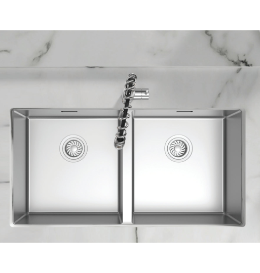 Chậu Rửa Chén Bát Inox HS24-SSN2S-870 Hafele 567.24.437