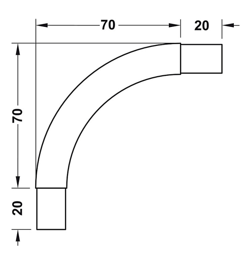 Thanh treo quần áo Hafele - OVAL 801.21.835