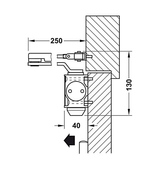Thiết bị đóng tự động Hafele DCL 15 931.84.623