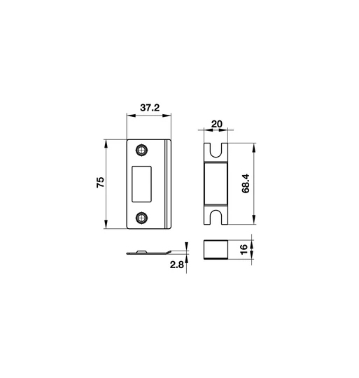 DIY Khóa tay nắm gạt 2 chức năng Hafele 489.10.820