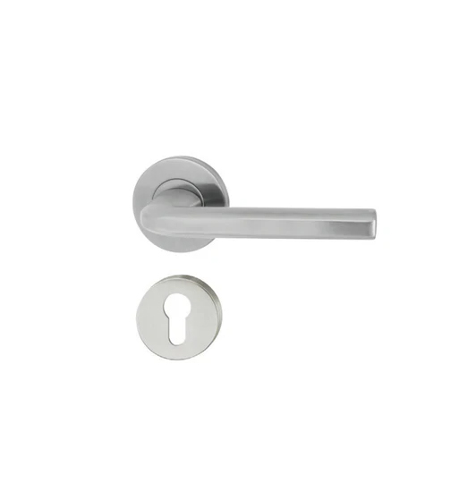 Tay nắm gạt có nắp che cho cửa vệ sinh Hafele - Hình chữ nhật dẹt 903.99.978