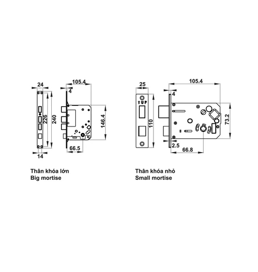 Khóa điện tử Hafele EL7700-TCS 912.05.584