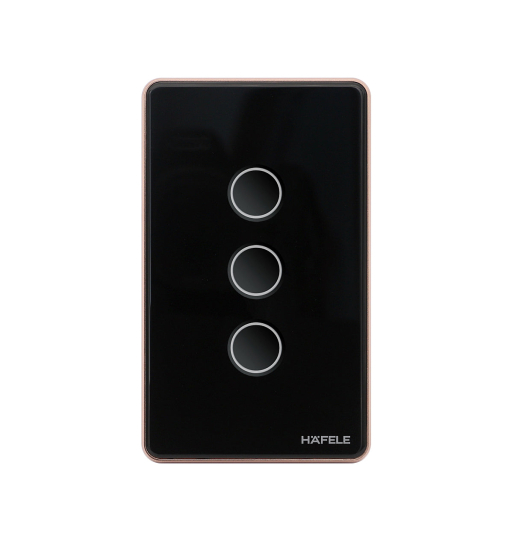 Công tắc đèn thông minh Hafele - HSL-LSXG01B/W 820.71.003